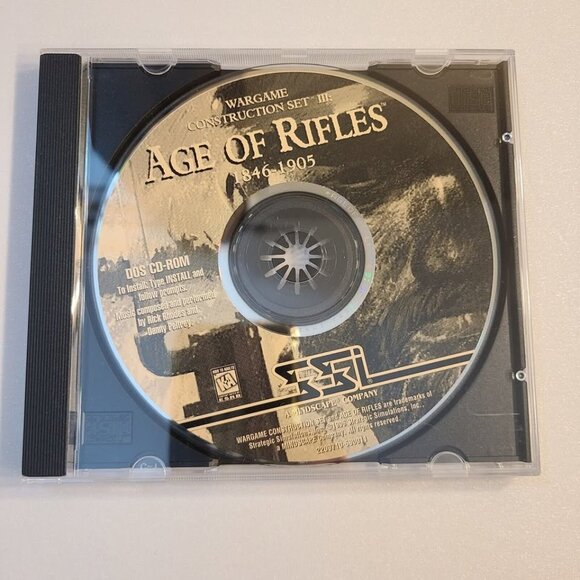 Age of Rifles 1846-1905 Wargame Construction Set III  DOS CD ROM PC 1996 Big Box - Picture 6 of 8